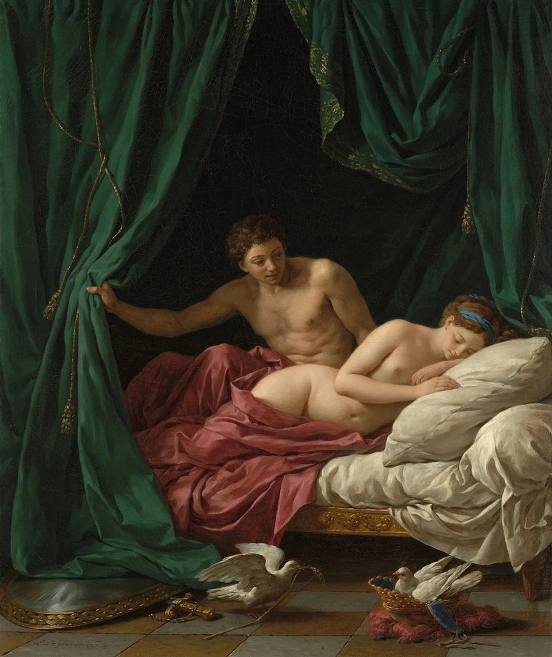 Mars ja Venus, allegoria rauhasta - Louis Jean François Lagrenée