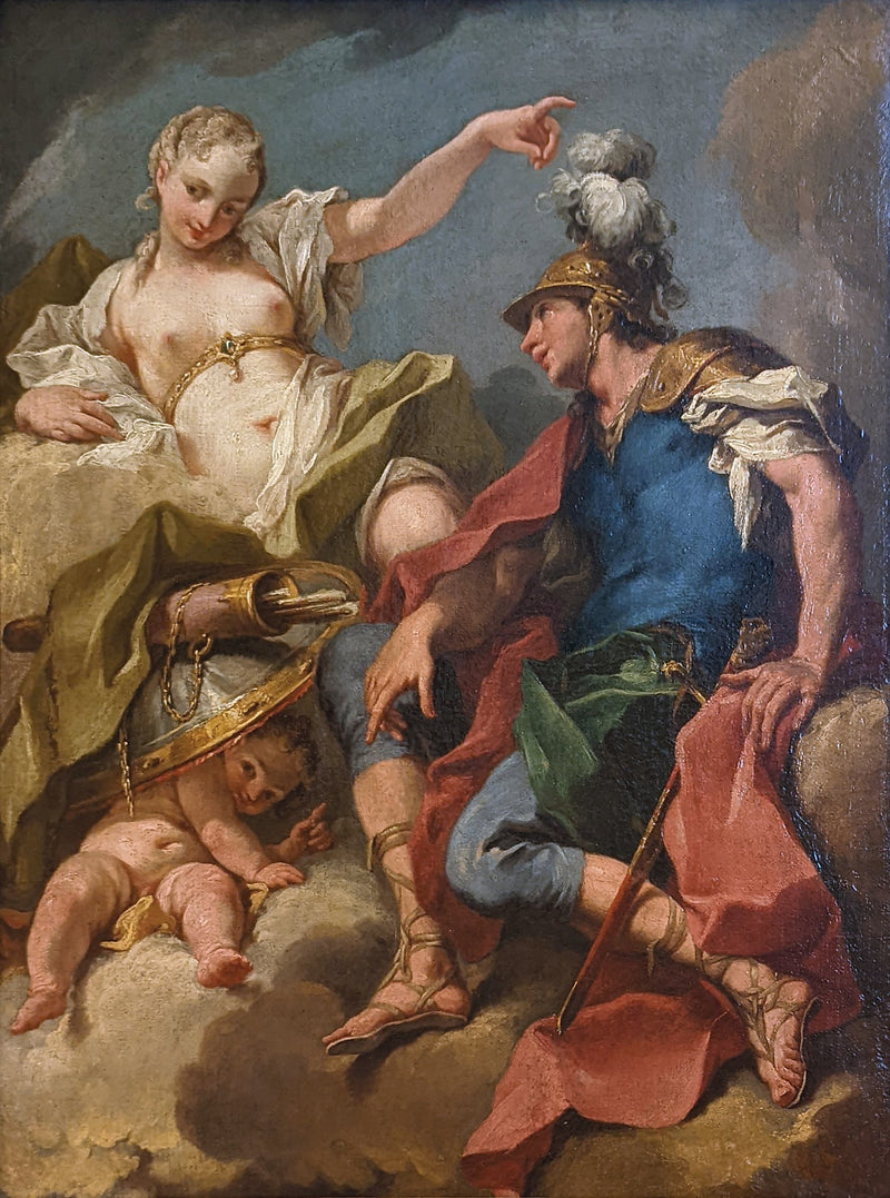 Mars ja Venus - Giovanni Battista Pittoni