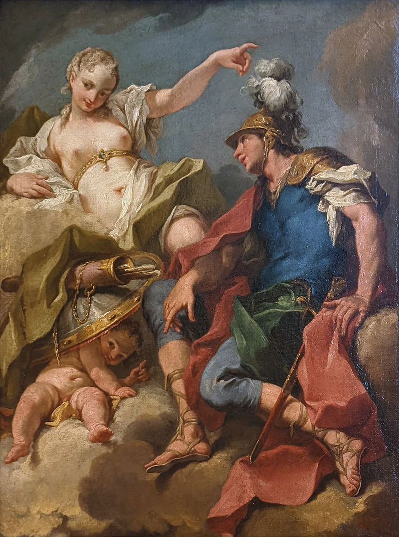 Mars ja Venus - Giovanni Battista Pittoni