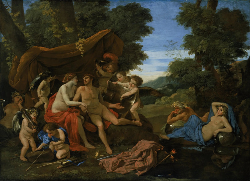 Mars ja Venus - Nicolas Poussin