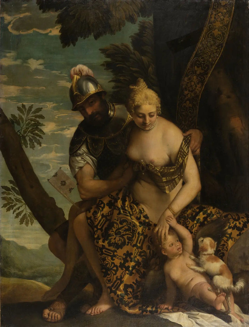 Mars ja Venus - Paul Véronèse