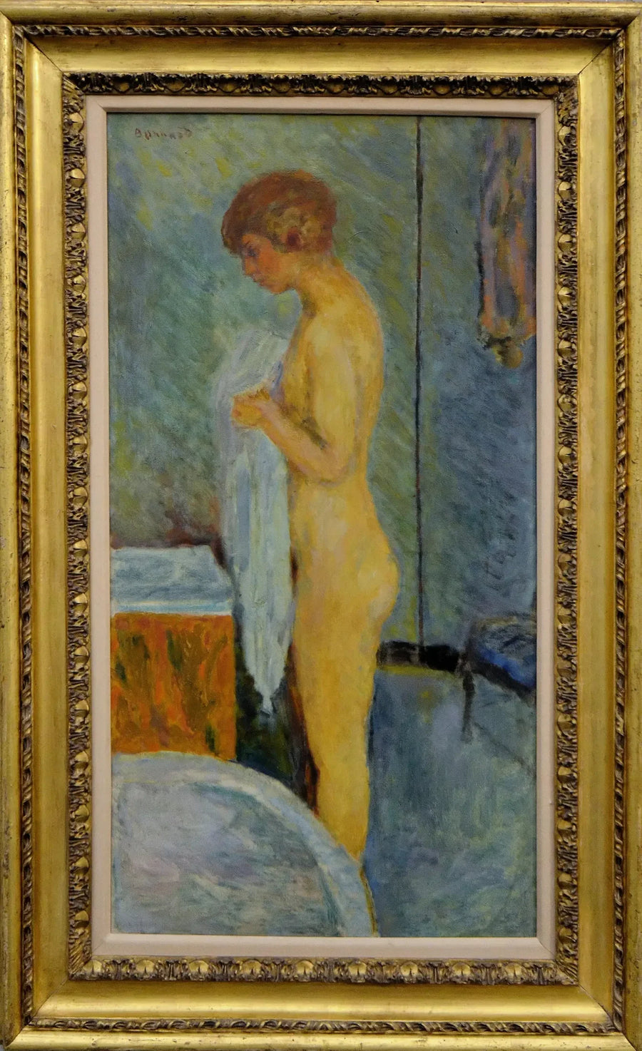 Marthe omassa kylpyhuoneessaan - Pierre Bonnard