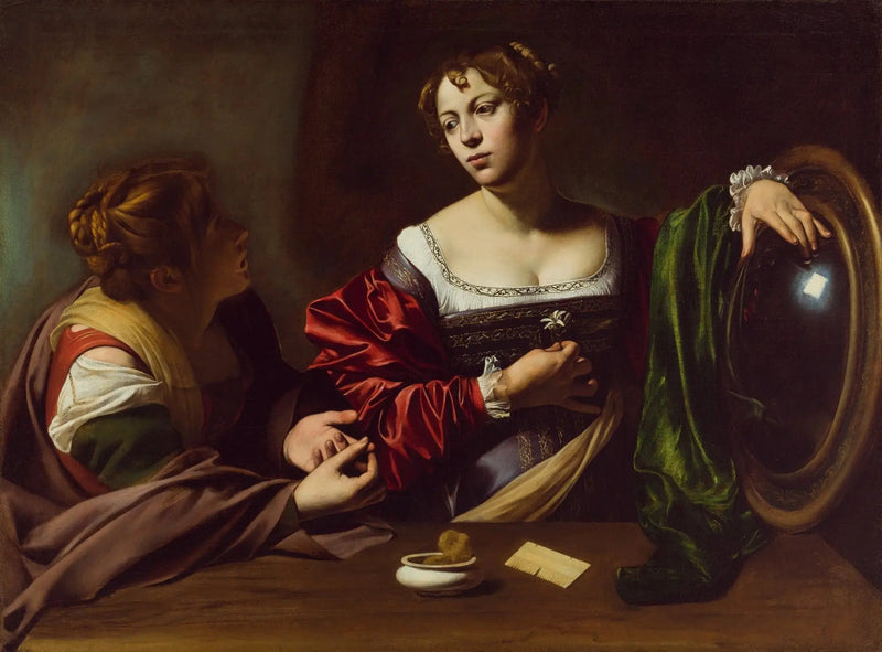 Marthe ja Maria Magdalena - Caravaggio