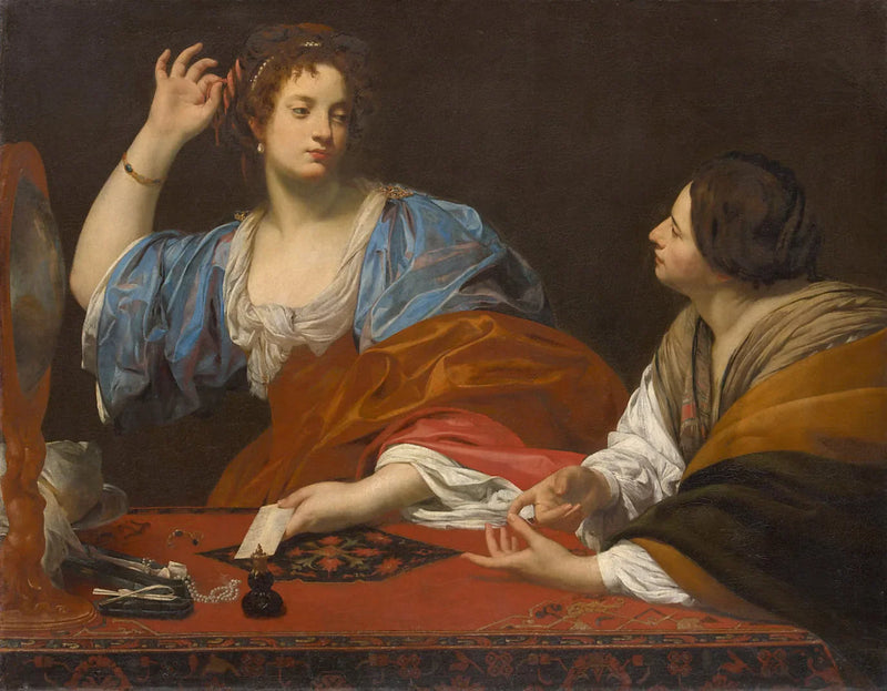 Marthe ja Marie Madeleine - Simon Vouet
