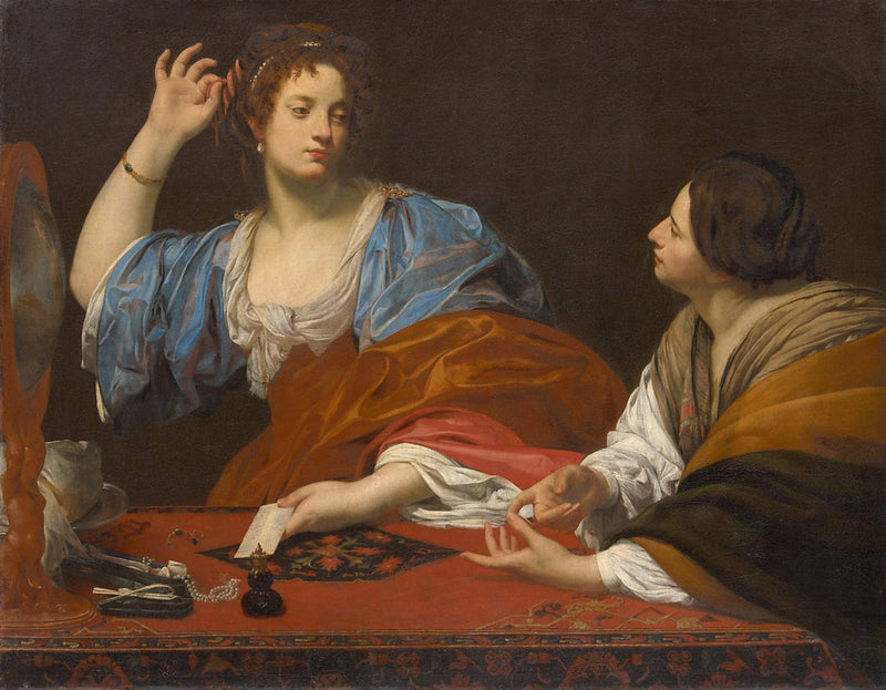 Marthe ja Marie Madeleine - Simon Vouet