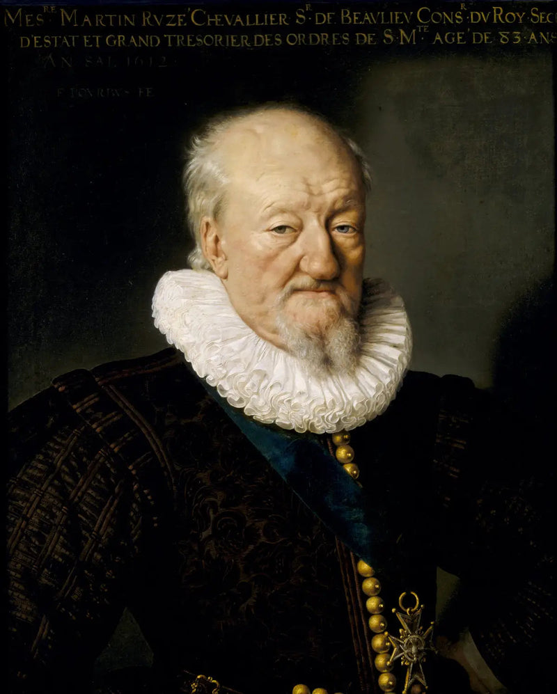 Martin Ruzé, Beaulieunherra (1527-1613), 83-vuotias - Frans Pourbus nuorempi