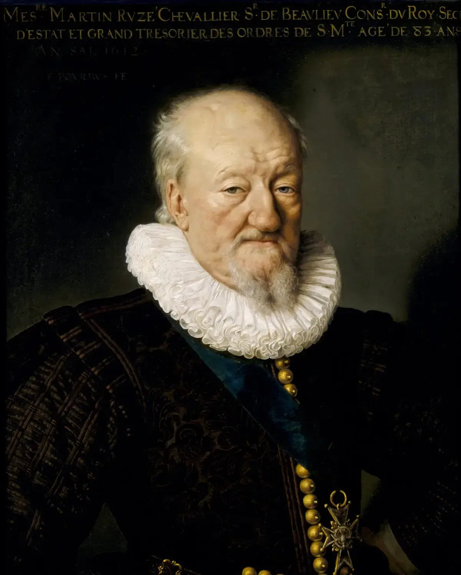 Martin Ruzé, Beaulieunherra (1527-1613), 83-vuotias - Frans Pourbus nuorempi