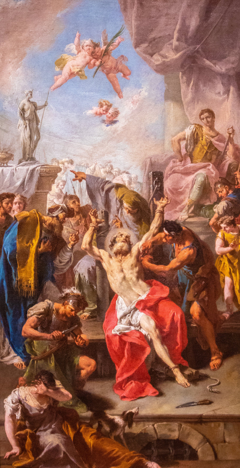 Pyhä Bartolomeuksen marttyyri - Giovanni Battista Pittoni