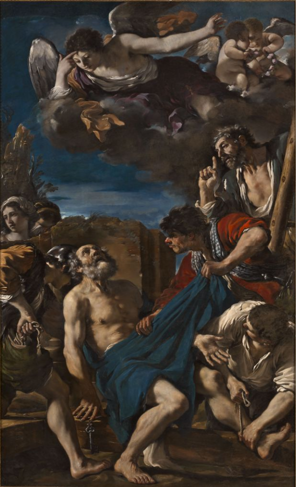 Pyhän Pietarin marttyyri - Guercino