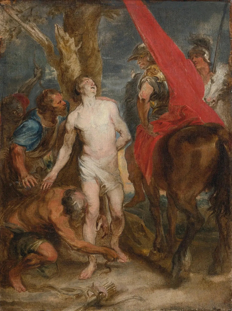 Pyhä Sebastianin marttyyri - Antoine van Dyck