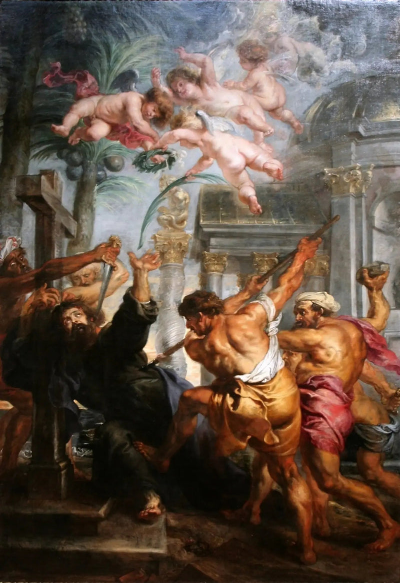 Pyhän Tapan marttyyri - Peter Paul Rubens