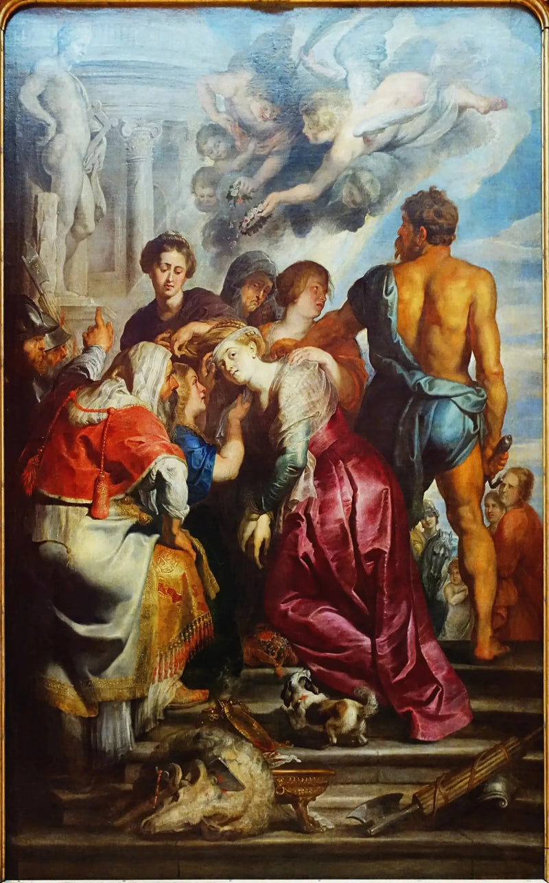 Pyhä Katariinan marttyyri - Peter Paul Rubens