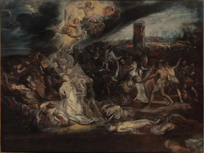 Pyhä Ursulan marttyyri - Peter Paul Rubens