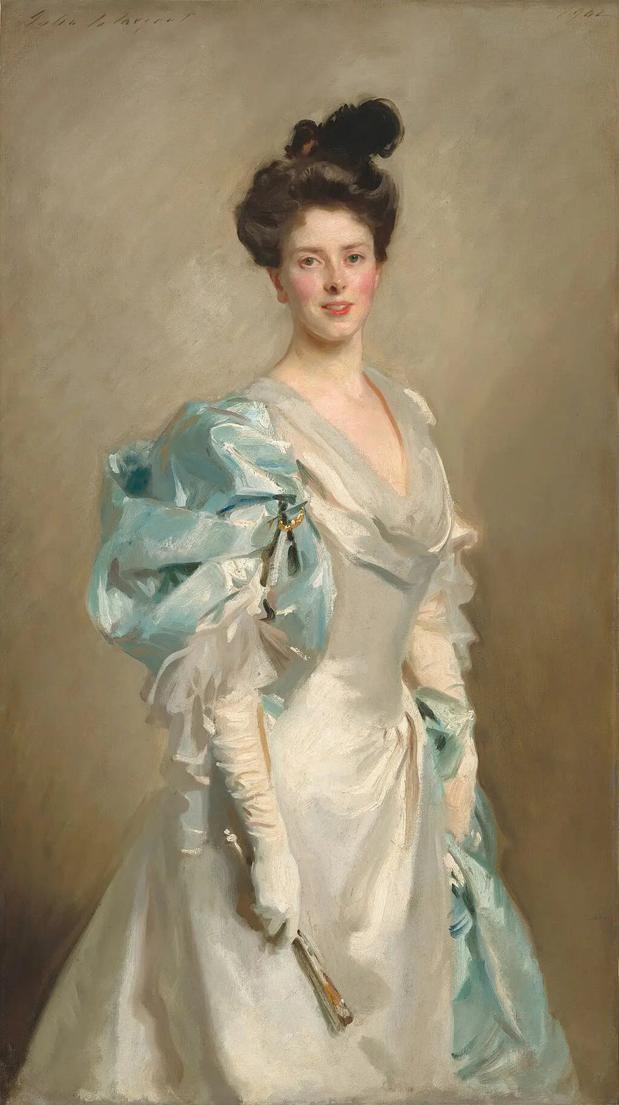Mary Crowninshield Endicott Chamberlain (rouva Joseph Chamberlain) - John Singer Sargent