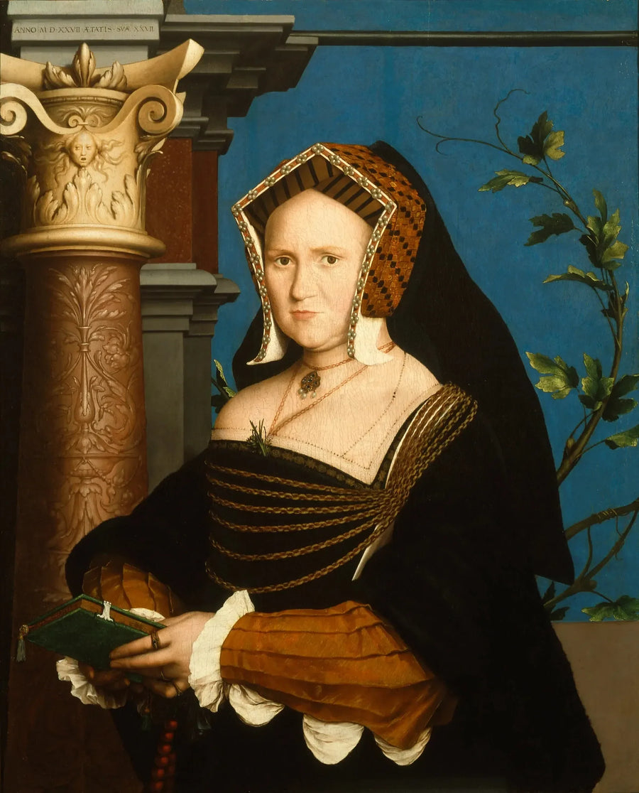 Mary, Lady Guildford - Hans Holbein nuorempi