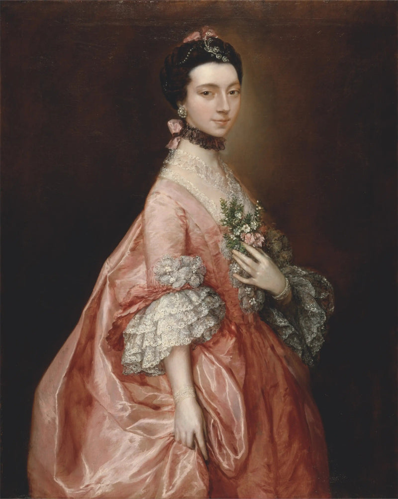 Mary Little, myöhemmin Lady Carr - Thomas Gainsborough