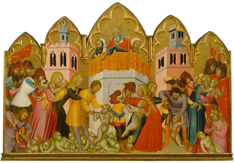 Vainajien joukkomurha - Bartolo di Fredi