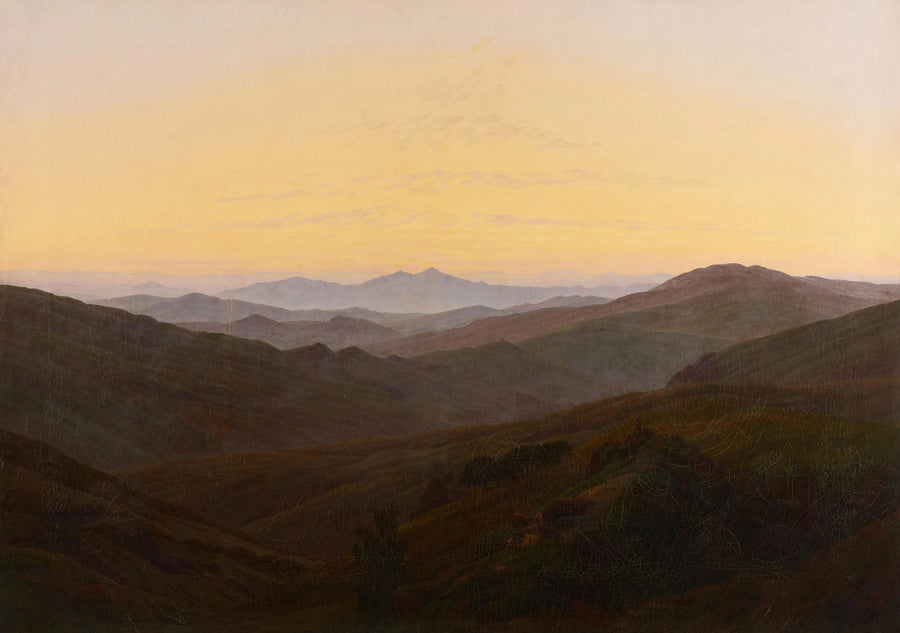 Jättiläisten vuori - Caspar David Friedrich