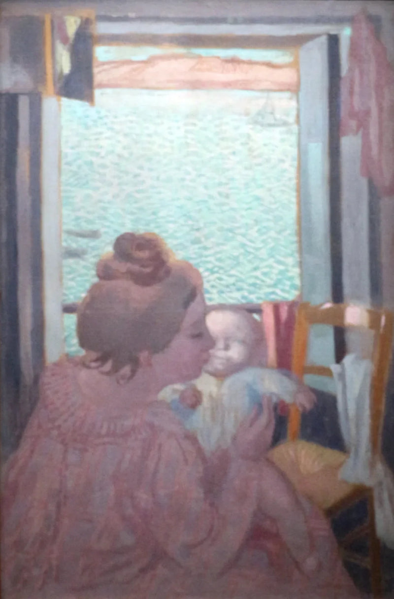 Äitiyys ikkunassa - Maurice Denis