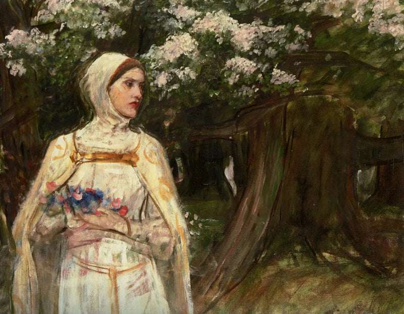 Mathilde, aiemmin nimeltään Béatrice - John William Waterhouse