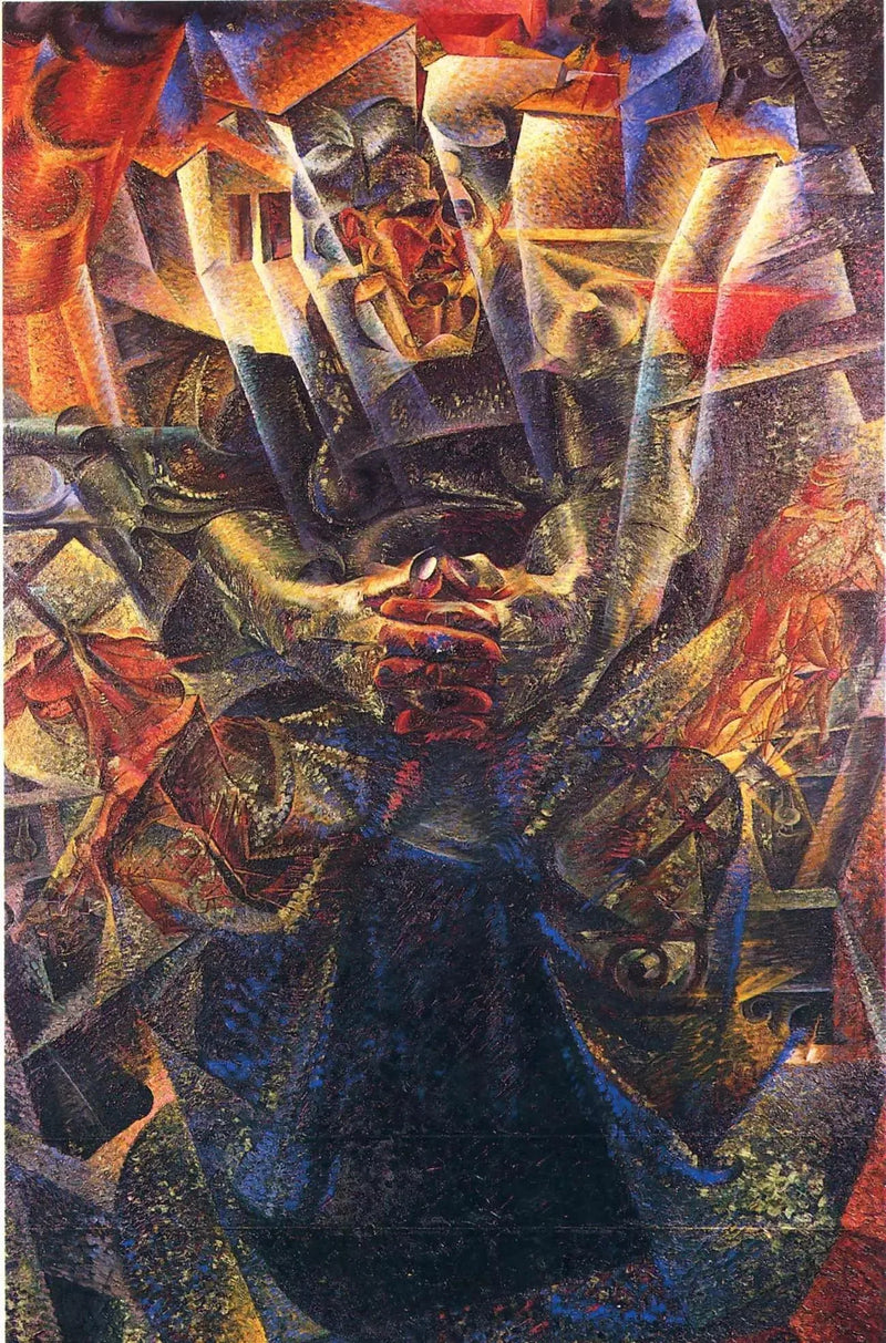 Materiaali - Umberto Boccioni
