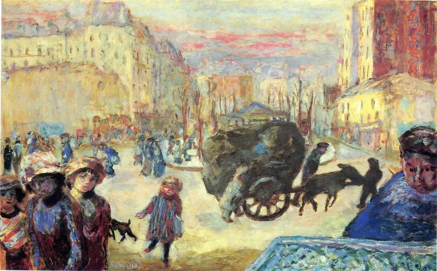 Aamu Pariisissa - Pierre Bonnard