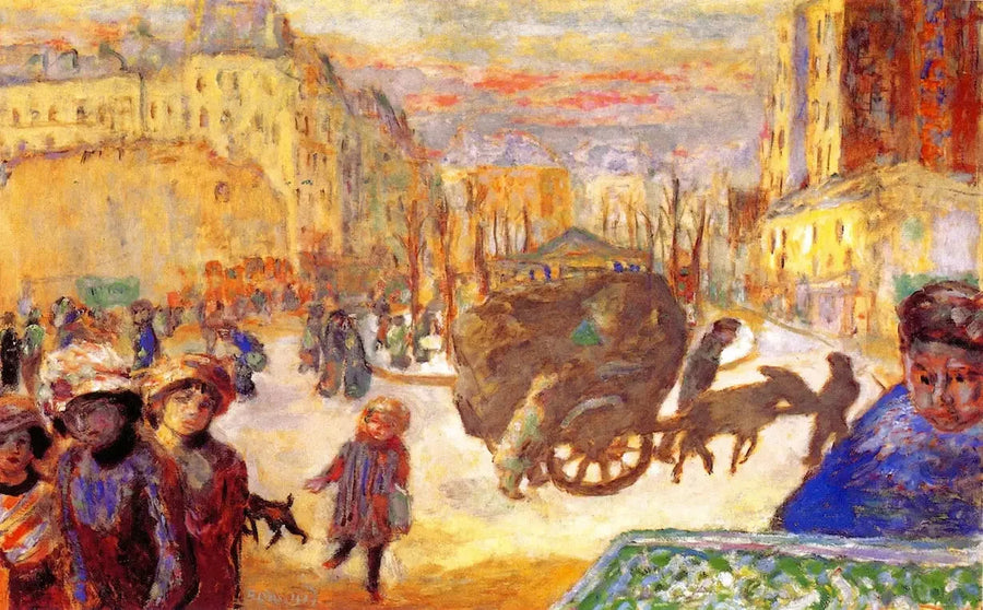 Aamu Pariisissa - Pierre Bonnard