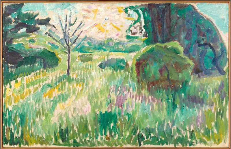 Aamu puutarhassa - Edvard Munch