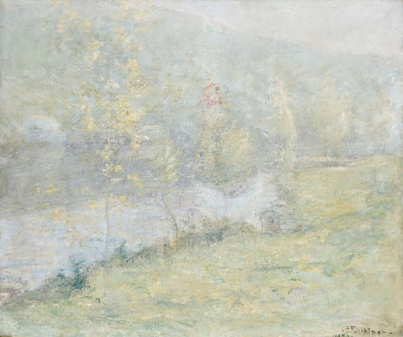 Myöhäinen toukokuun sumu - John Henry Twachtman