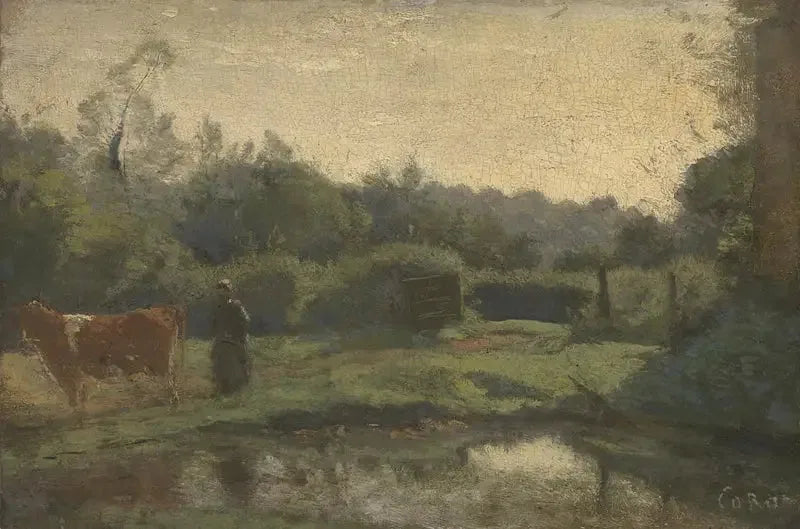 Kesäaamu - Jean-Baptiste Camille Corot