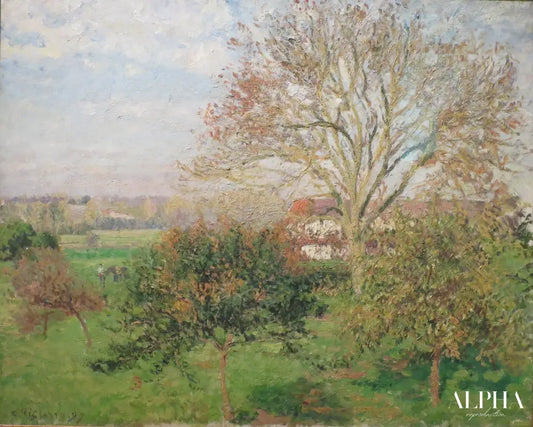 Matin d'automne à Eragny - Edouard Manet - Reproductions de tableaux et peintures haut de gamme