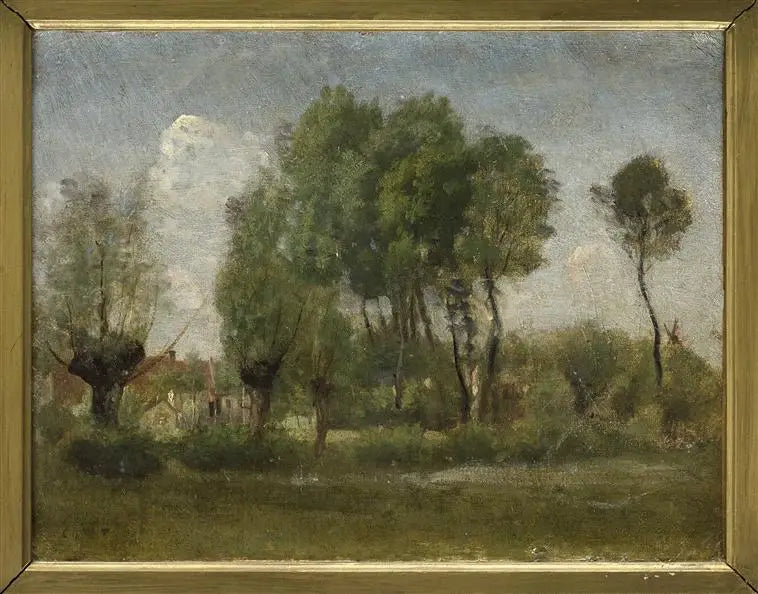 Matin, Arrasin ympäristössä - Jean-Baptiste Camille Corot