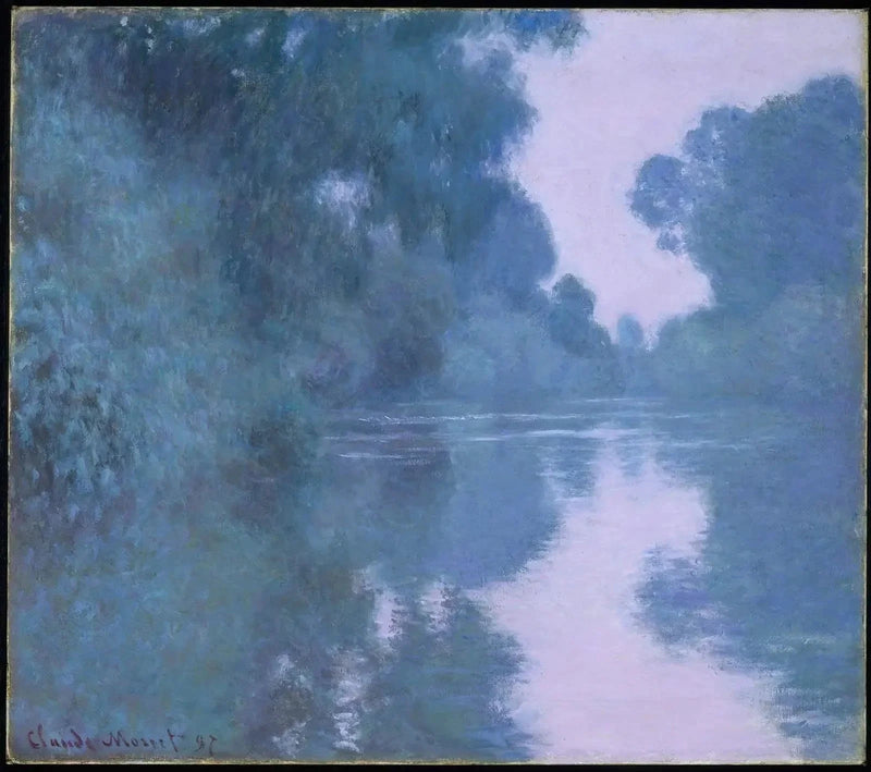 Aamu Seinen, Boston W1481 - Claude Monet