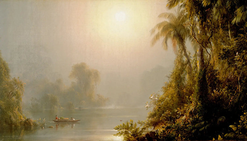 Matin tropiikissa - Frederic Edwin Church