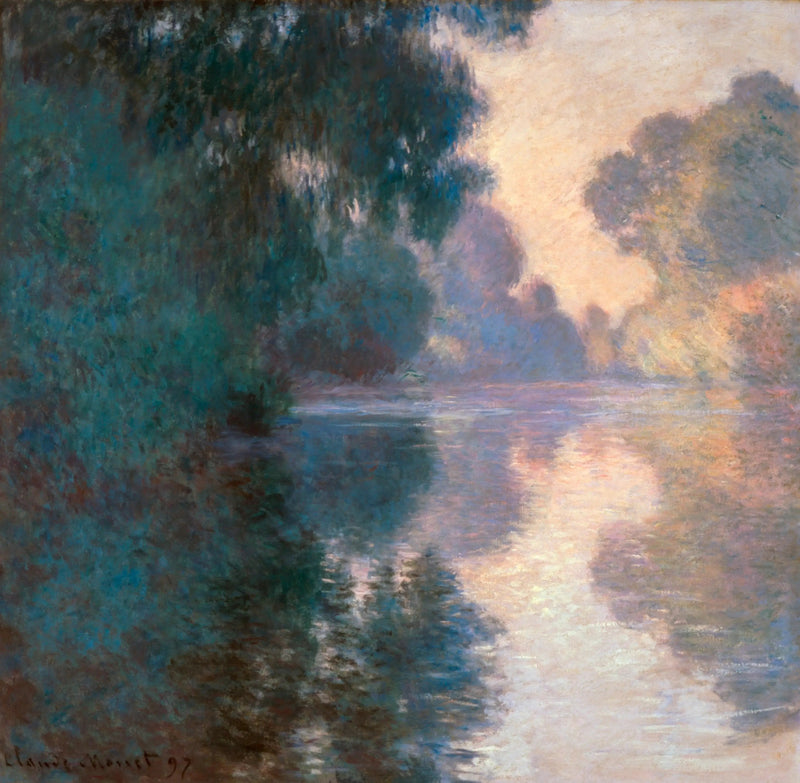Aamu Seinessä, kaunis sää - Claude Monet