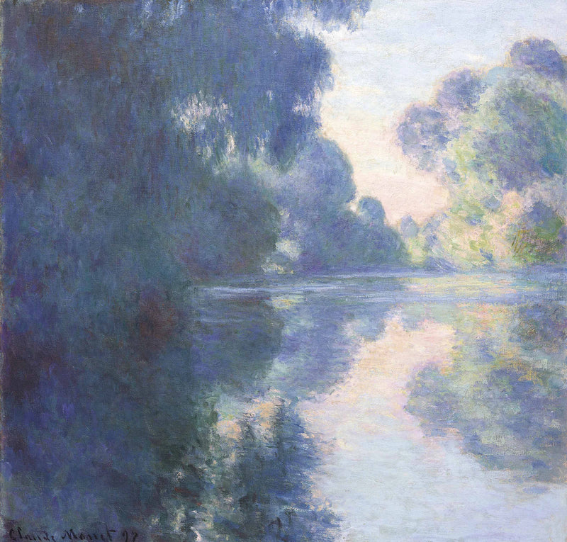 Aamu Seine W1484 - Claude Monet