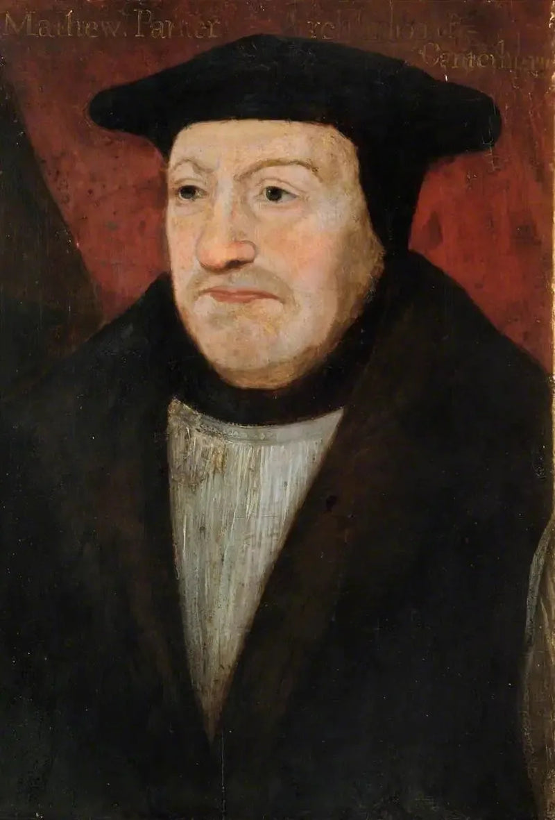 Matthew Parker (1504–1575), Canterbury-arkkipiispa - Hans Holbein nuorempi