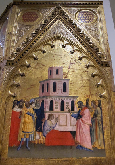 Matthew Revives Boy - Andrea Orcagna - Alpha Reproduction