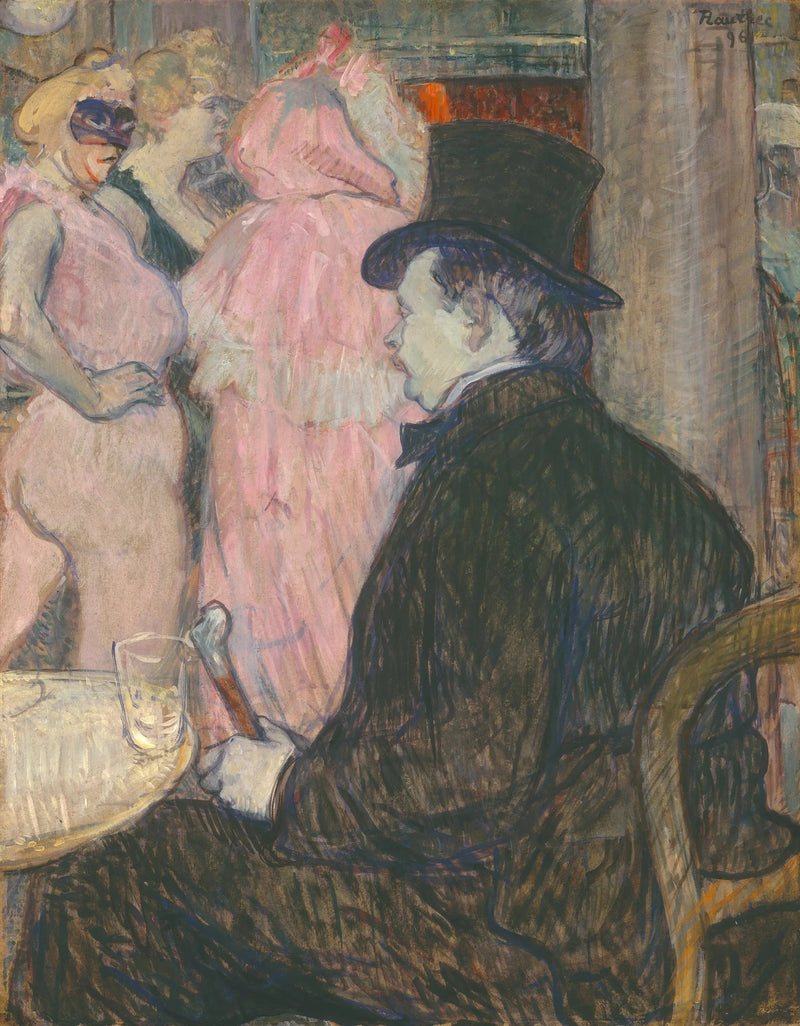 Maxime Dethomas: Oopperan tanssiaisissa - Henri de Toulouse-Lautrec