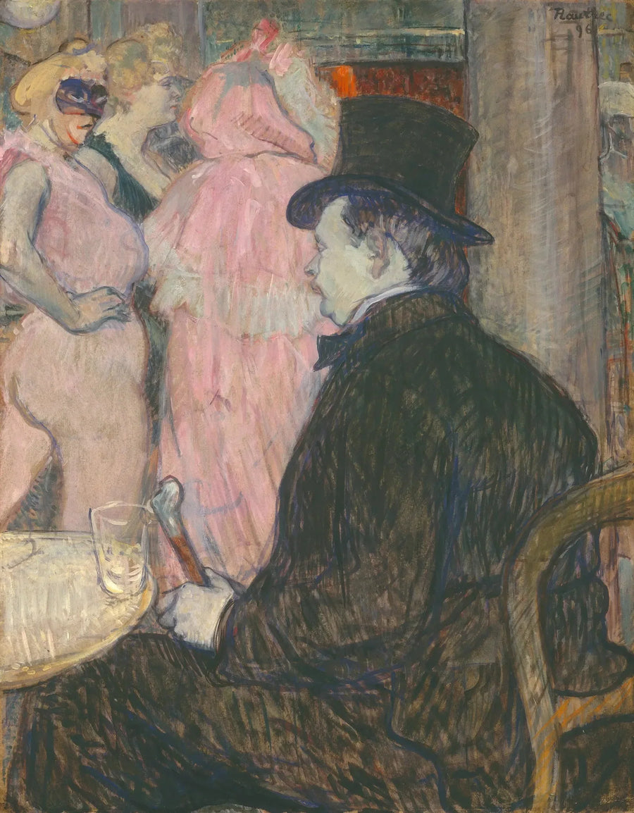Maxime Dethomas: Oopperan tanssiaisissa - Henri de Toulouse-Lautrec