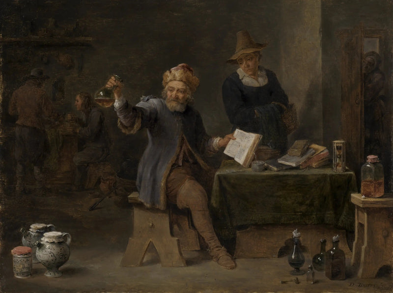 Kylän lääkäri - David Teniers nuorempi