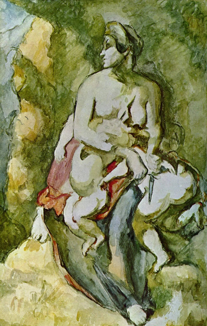 Medea, Delacroix'n mukaan - Paul Cézanne
