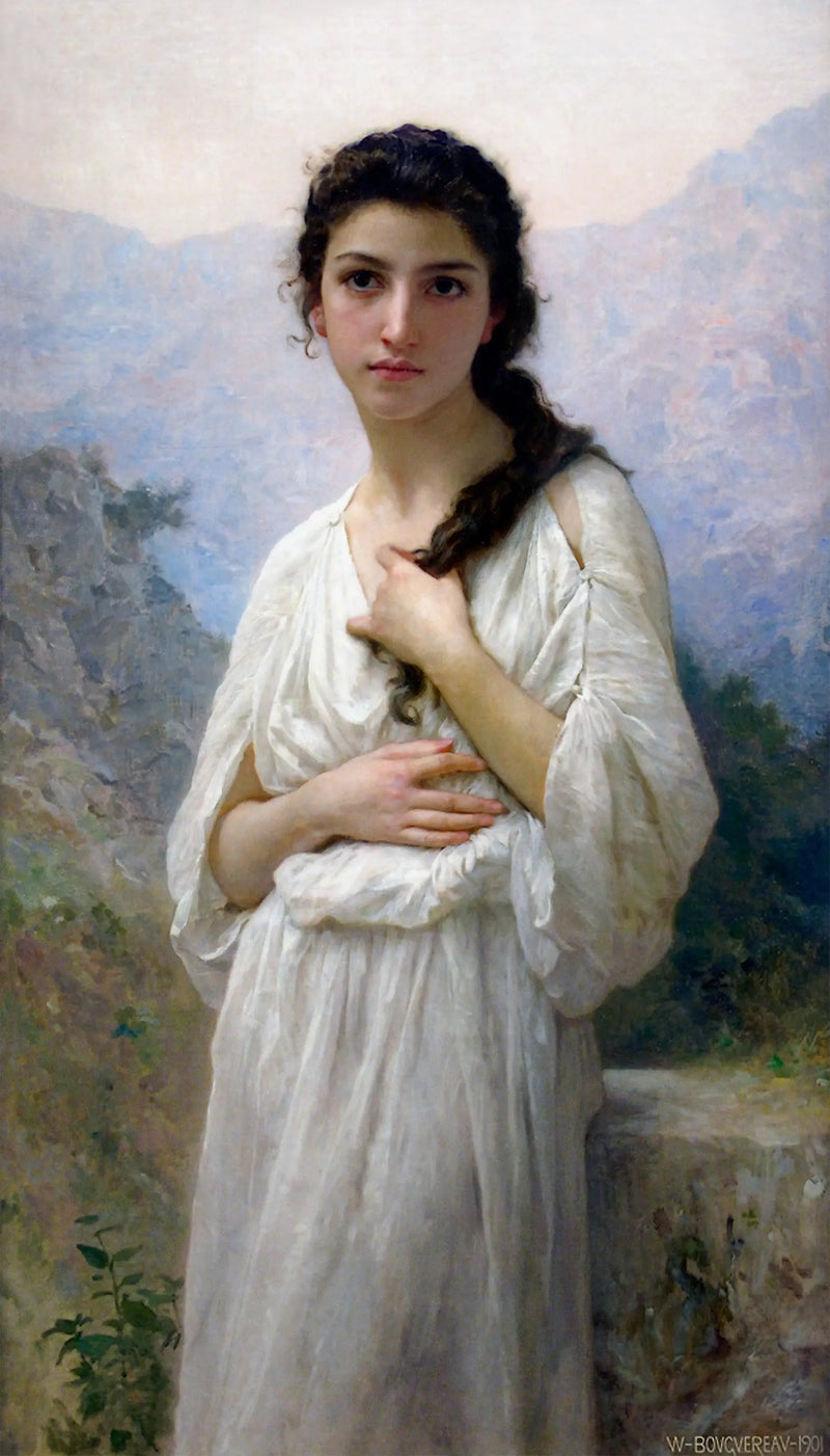 Meditaatio - Bouguereau