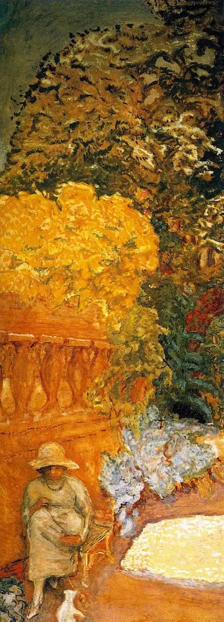 Välimeri. Triptyykki (vasen paneeli) - Pierre Bonnard