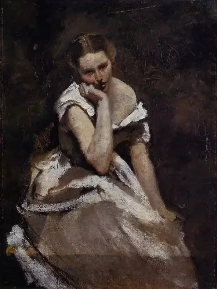 Melankolia - Jean-Baptiste Camille Corot