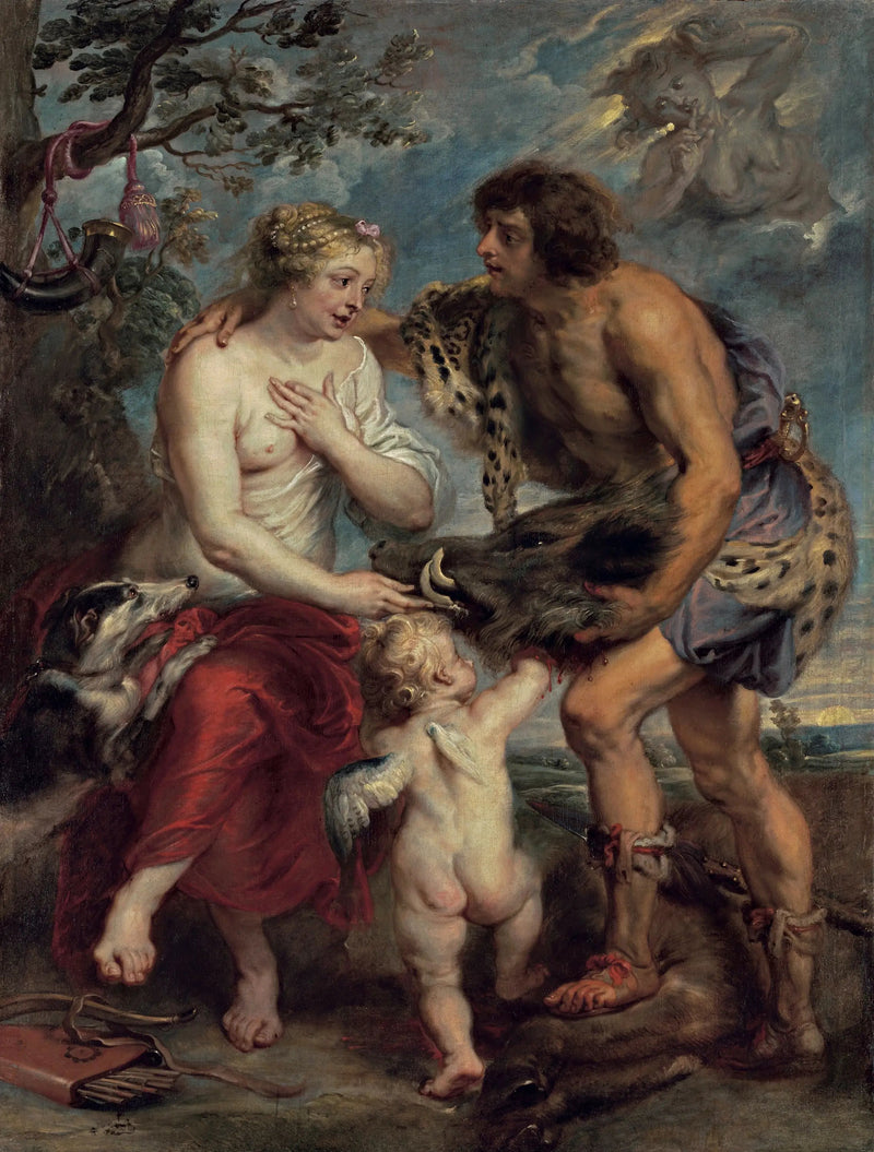 Méléagre ja Attalante - Peter Paul Rubens