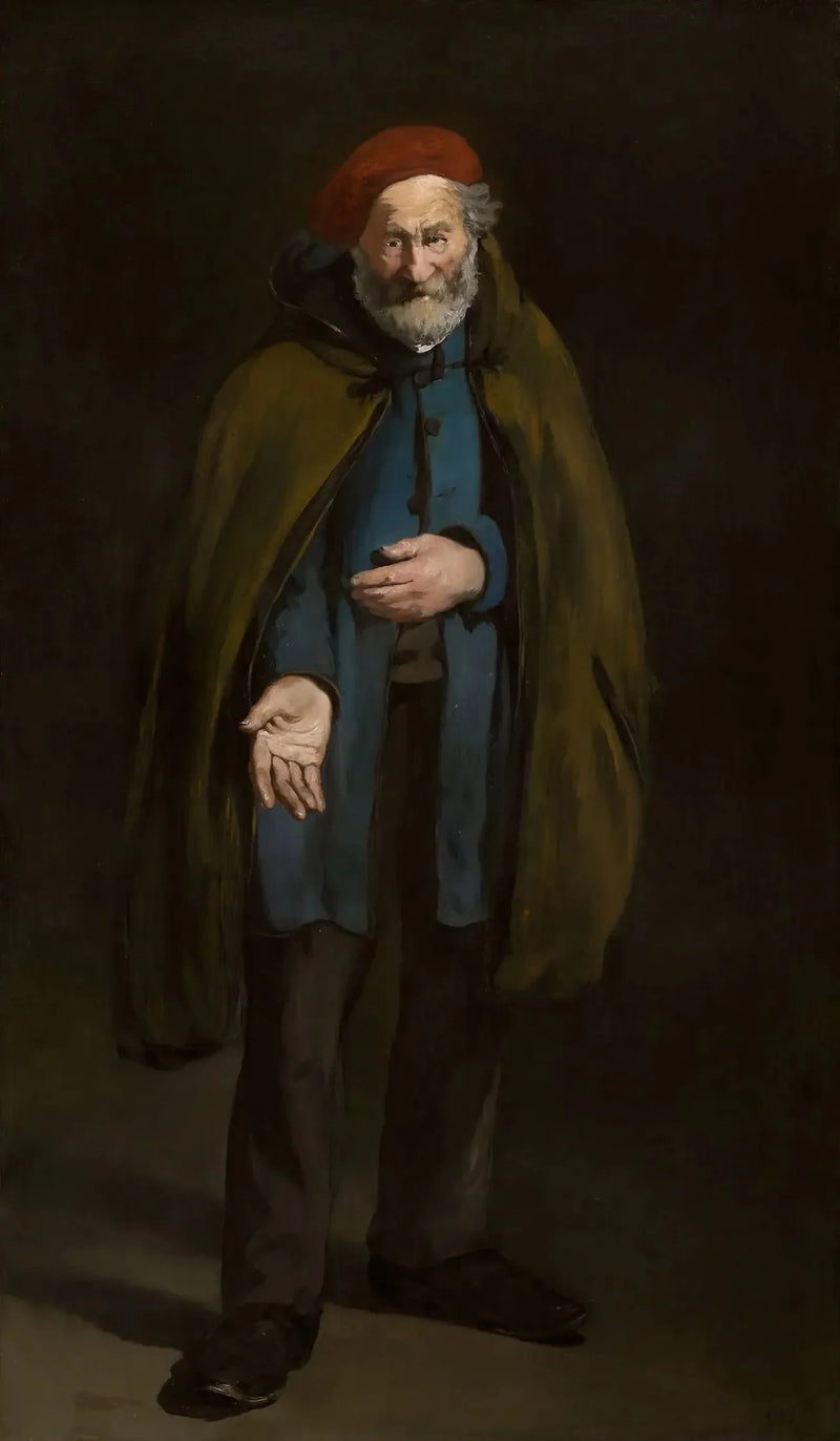 Kerjäläinen duffle-takissa (Filosoofi) - Édouard Manet