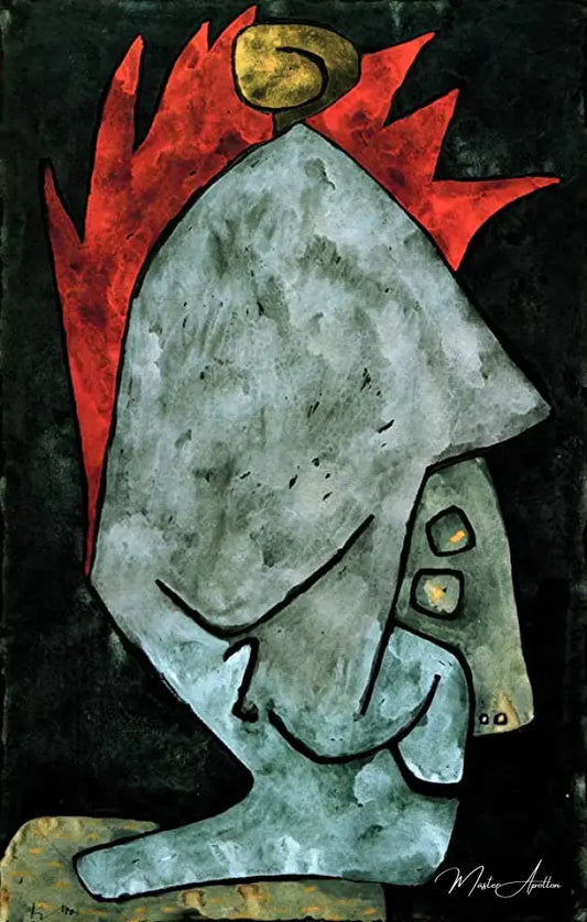 Méphisto en Pallas - Paul Klee - Reproductions de tableaux et peintures haut de gamme