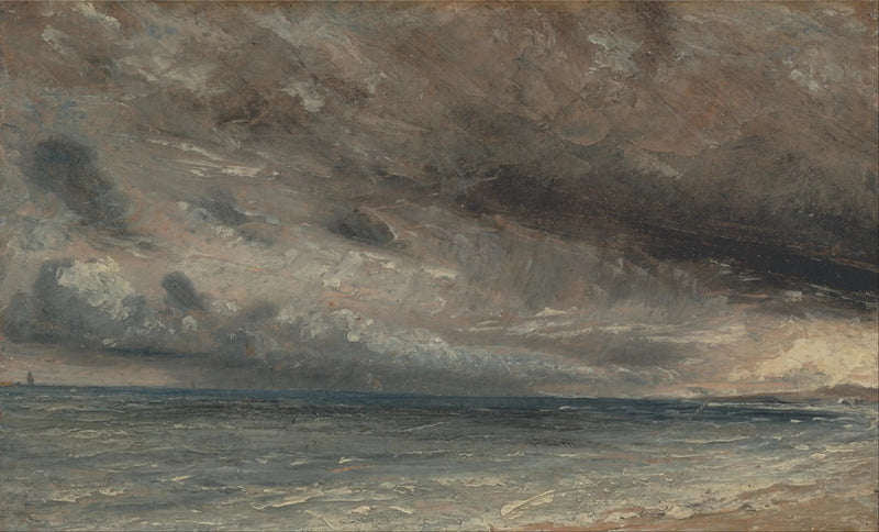 Meri myrskyssä, Brighton - John Constable