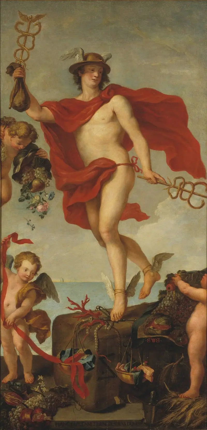 Mersu lähtöpaikasta Antwerpenistä. Osan suuremmasta taulusta. - Peter Paul Rubens